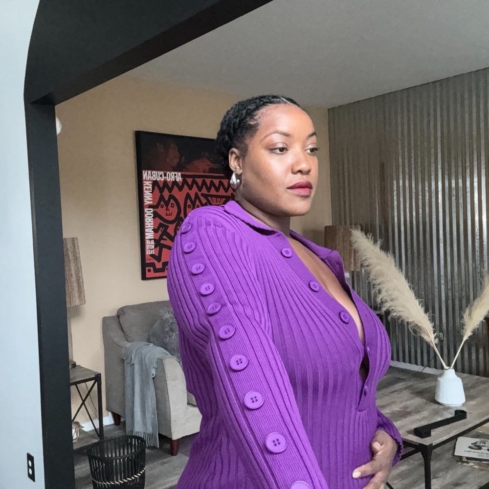 Hanifa Myra Knit Maxi